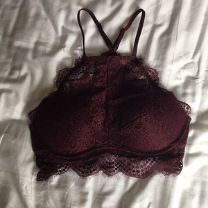 Maroon Victoria’s Secret PINK bralette